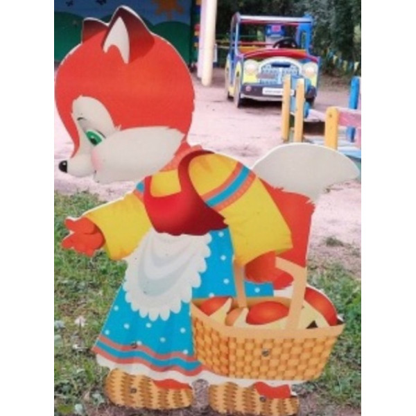Уличная фигура "Лиса"