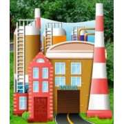 Уличная фигура – строения "Завод"