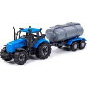 "Прогресс" трактор с прицепом-цистерной инерционный (синий)