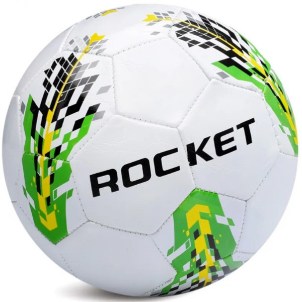 Мяч футбольный ROCKET, PVC, размер 5, 280 г