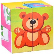 Кубики в картинках "Игрушки" 4 шт.