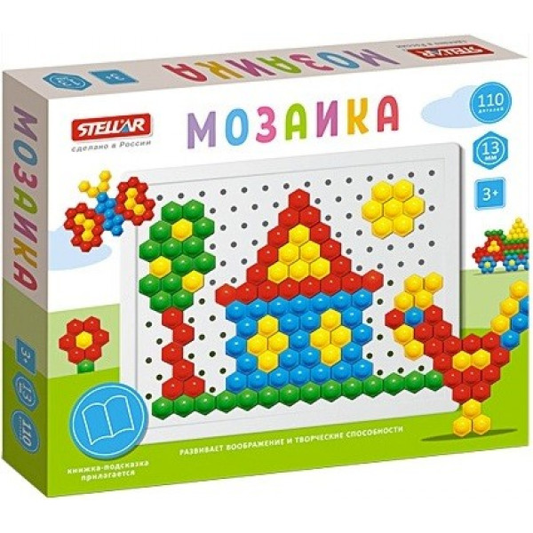 Мозаика 110 деталей, d 13 мм