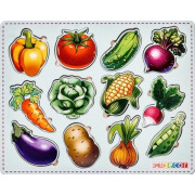 Рамки-вкладыши "Овощи"