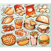 Рамки-вкладыши "Продуктовый магазин. Быстрое питание"
