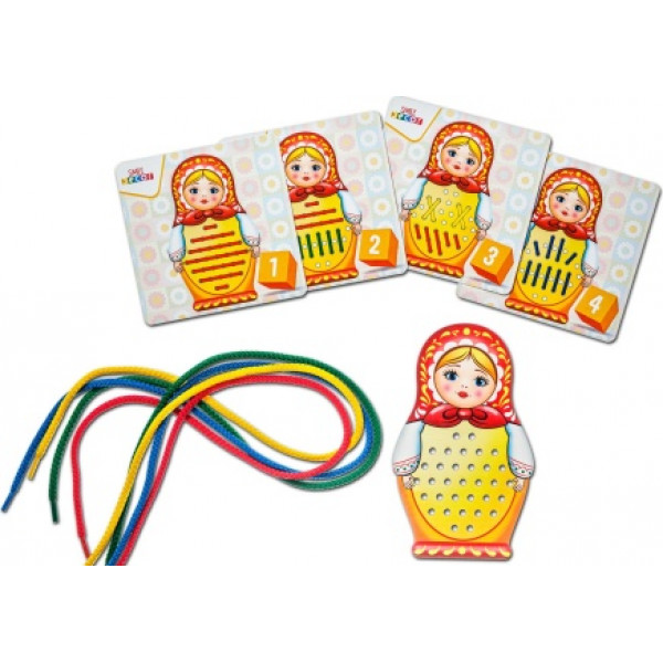 Шнуровка малая "Матрёшка"